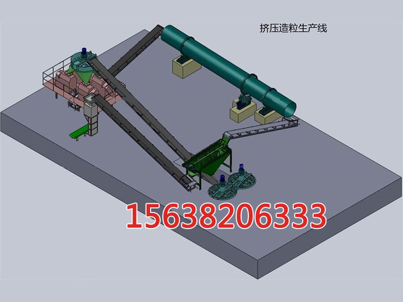 高性能復(fù)混肥對輥造粒機(jī)問世